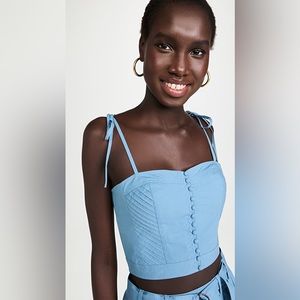 Ulla Johnson Quinn Crop Top